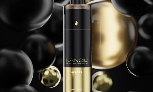 Nanoil najlepszy micelarny szampon z keratyną
