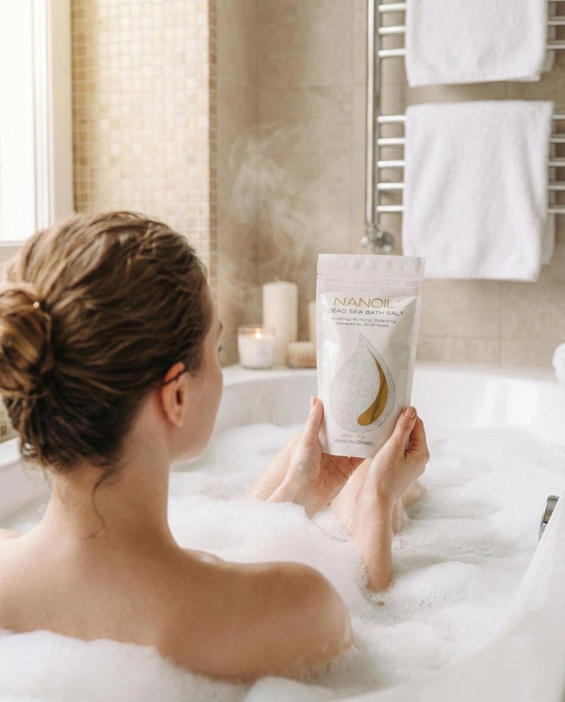 sól do kąpieli z morza martwego nanoil